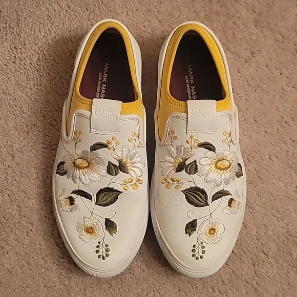 Skechers Shoes Mark Nason For Skechers Yellow Floral